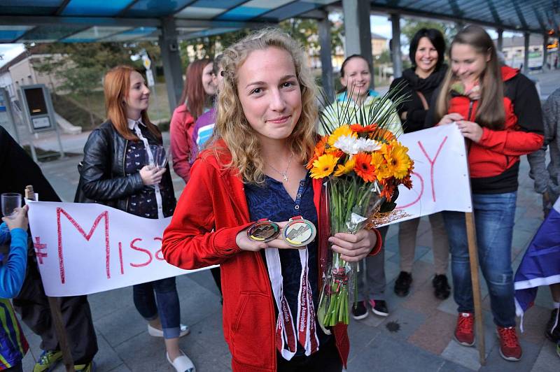 Michaela Stránská po návratu z MS v běhu do vrchu.