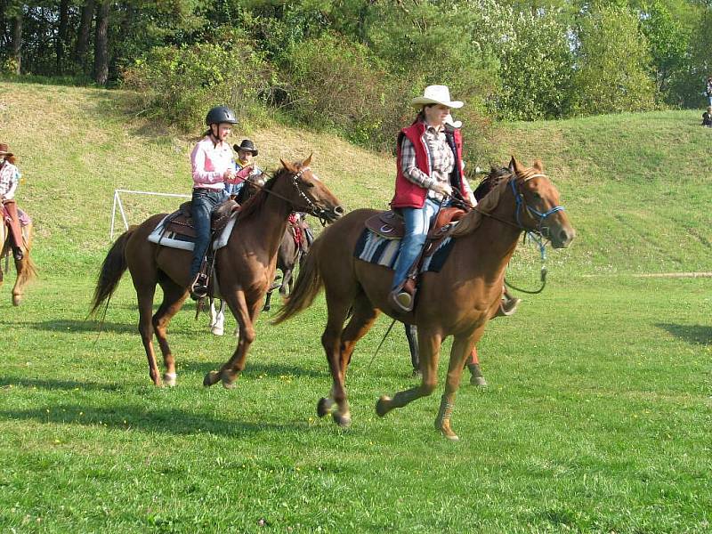 Hubertova jízda v Třebovici.