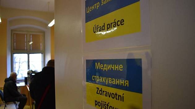 Ukrajinští uprchlíci hledají práci. Ilustrační foto