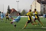 Česká fotbalová liga: FK Slavoj Vyšehrad - TJ Jiskra Ústí nad Orlicí.