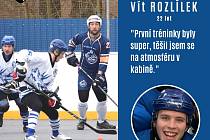 Letohradský hokejbalista Vít Rozlílek se těší na návrat na hřiště.
