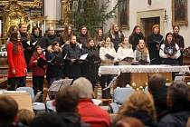 Tříkrálový koncert v kostele v Ústí nad Orlicí.