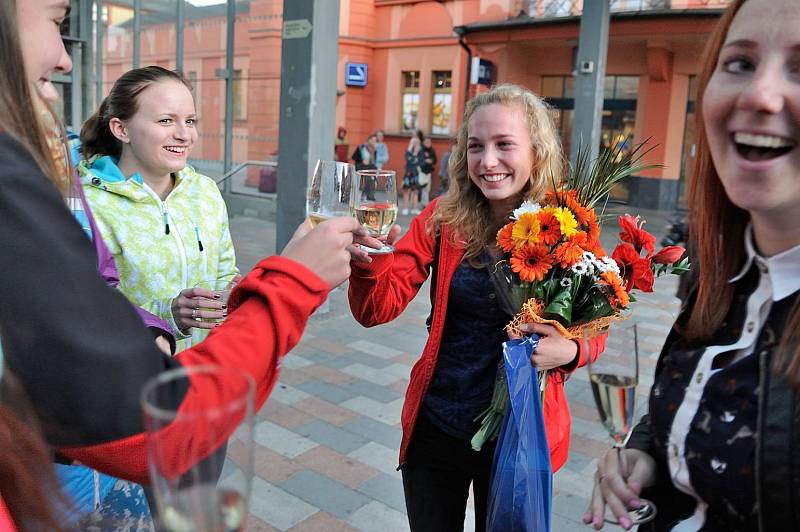 Michaela Stránská po návratu z MS v běhu do vrchu.