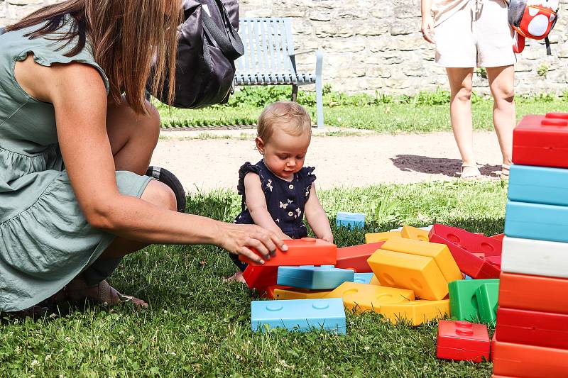 V sobotu se ve vysokomýtských Jungamnnových sadech konal rodinný festival.