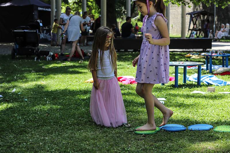 V sobotu se ve vysokomýtských Jungamnnových sadech konal rodinný festival.