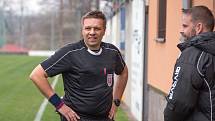 Česká fotbalová liga: TJ Jiskra Ústí nad Orlicí - TJ Sokol Živanice.