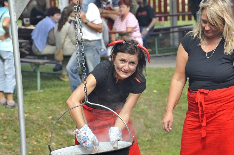 Guláš festival v Přívratu.