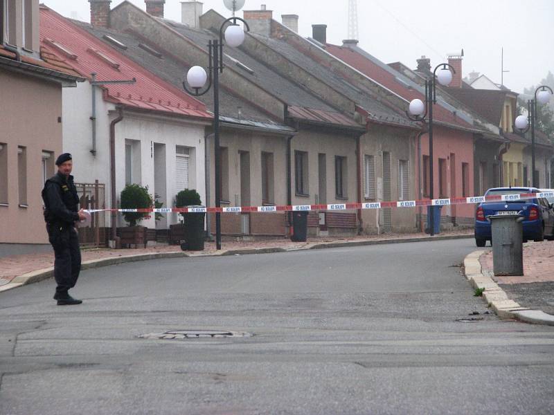 Bezpečnostní opatření na dislokovaném pracovišti Dopravní fakulty Univerzity Pardubice v České Třebové.