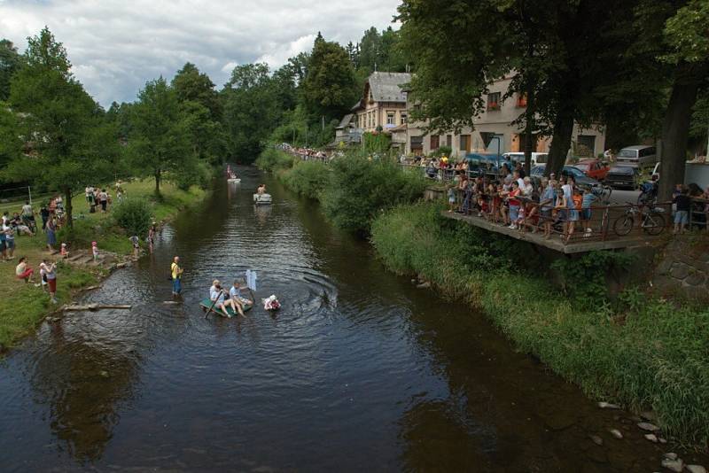 Neckyáda v Klášterci nad Orlicí.