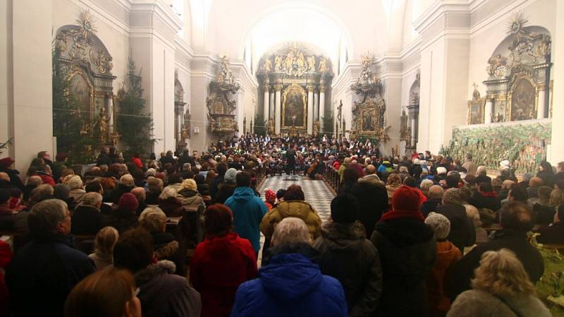 Tříkrálový koncert v Ústí nad Orlicí.