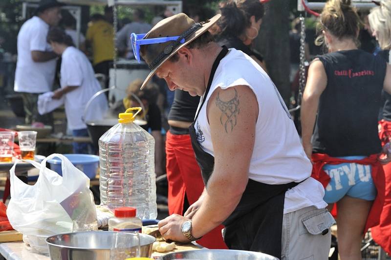 Guláš festival v Přívratu.