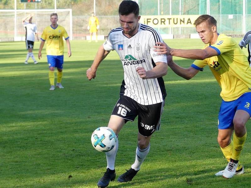 Česká fotbalová liga: TJ Jiskra Ústí nad Orlicí - FC Písek.