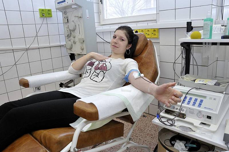 "Kdo miluje, daruje krev" v Orlickoústecké nemocnici.