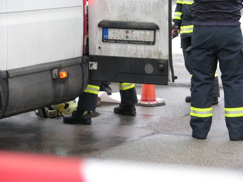 Policejní vyšetřování na sídlišti Štěpnice v Ústí nad Orlicí.