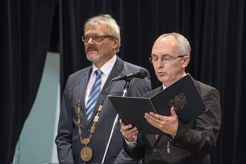 Ustavující zastupitelstvo v České Třebové.