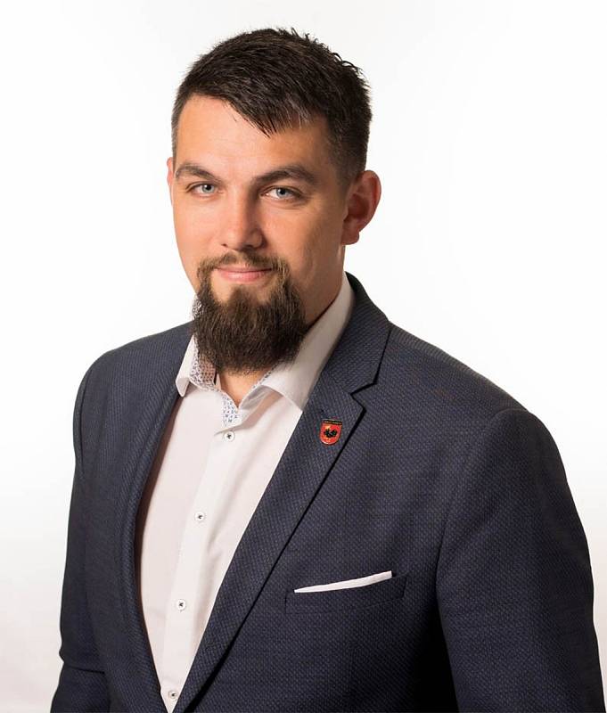 Martin Voleský, 31 let, KDU-ČSL, jednatel městské společnosti TEZA, s.r.o., zastupitel města Česká Třebová