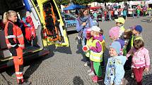 Poslední zastavení letošních Světových dnů první pomoci se konalo v úterý na Tyršově náměstí v Chocni.