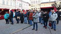 První adventní neděli 1. prosince byl na Mírovém náměstí v Ústí nad Orlicí zahájen tradiční Ústecký advent.