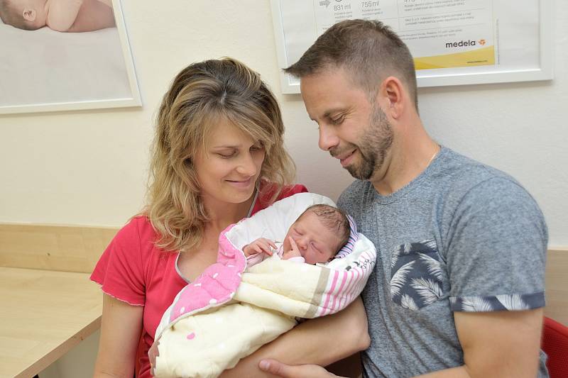 Viktorie Chudá je po Vladimírovi druhým dítětem Kláry a Vladimíra z Ústí nad Orlicí. Holčička se s váhou 2,77 kg narodila 23. 5. v 23.07 hodin.