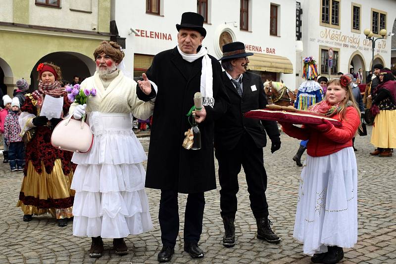 Masopustní veselí ovládlo i Jablonné nad Orlicí.