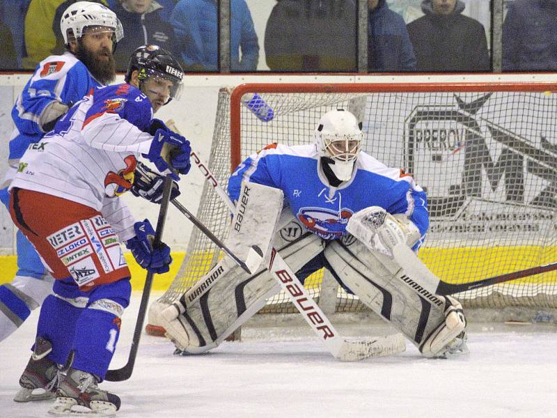 Krajská hokejová liga - čtvrtfinále play off: HC Kohouti Česká Třebová - HC Světlá nad Sázavou.