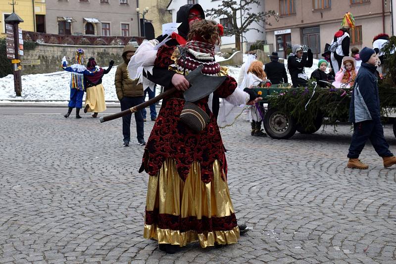 Masopustní veselí ovládlo i Jablonné nad Orlicí.