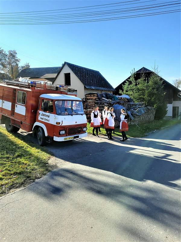 Staročeská pouť v Jamném nad Orlicí proběhla poslední říjnovou sobotu.