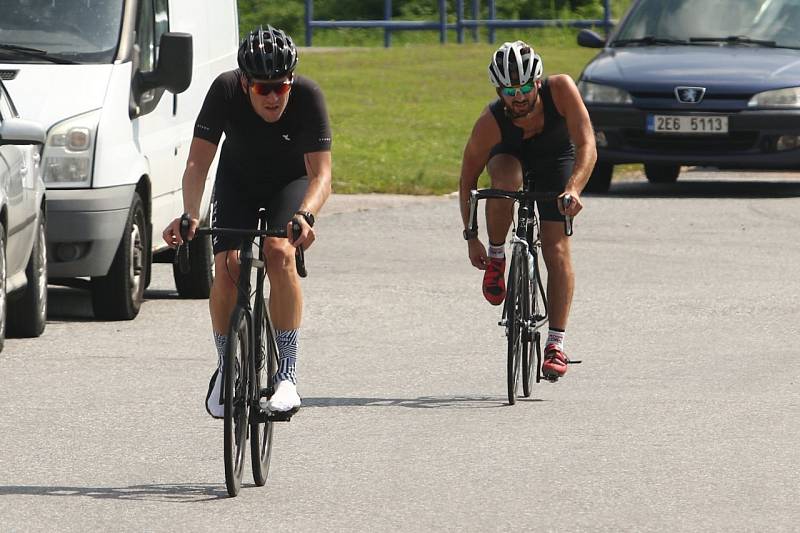 Ústecký triatlon.