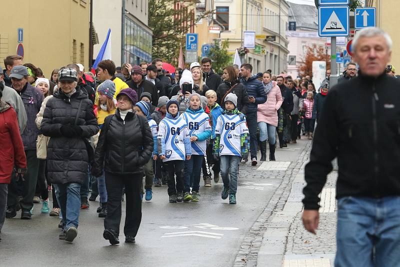 100 let republiky v Ústí nad Orlicí.