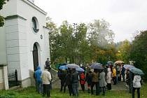 V ohelu na židovském hřbitově v Žamberku byla otevřena nová expozice.