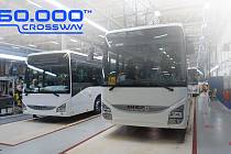 Z firmy Iveco ve Vysokém Mýtě vyjel autobus s pořadovým číslem 60 000.