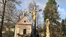 Rekonstruovaná hřbitovní kaple v Ústí nad Orlicí.