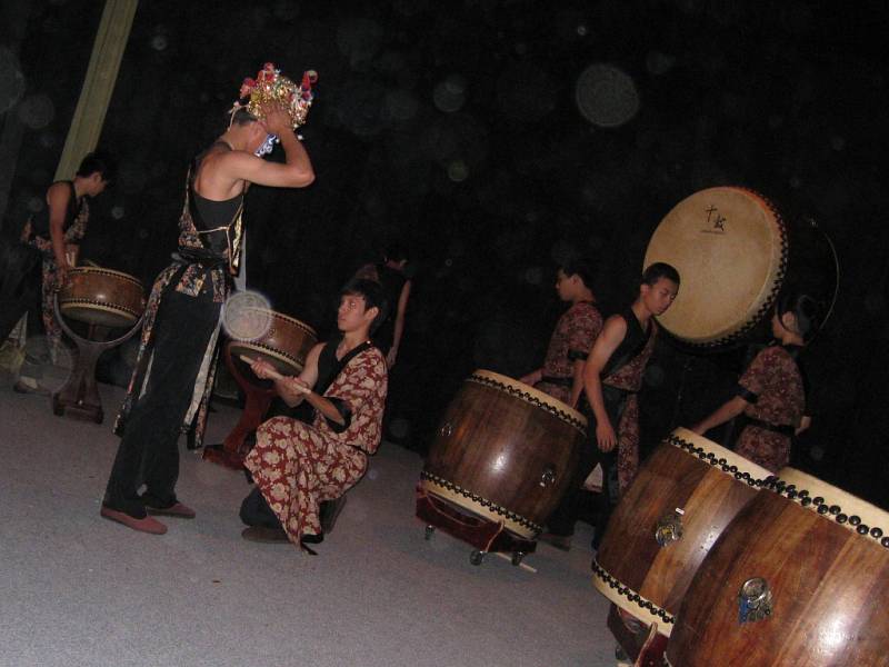 Bubeníci z Tchajwanu.