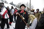 Tradiční karneval na lyžích i bez nich uspořádal v sobotu v Čenkovicích českotřebovský Ski klub.