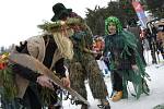 Tradiční karneval na lyžích i bez nich uspořádal v sobotu v Čenkovicích českotřebovský Ski klub.