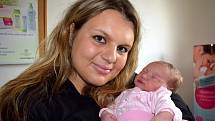 Natálie Vítková, tak pojmenovali prvorozenou dceru Žaneta a Tomáš z Lipovky. Holčička se narodila 27. 5. v 18.20 hodin, kdy vážila 3,660 kg.