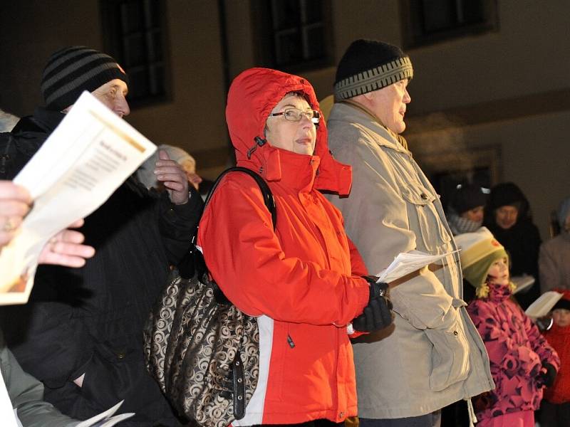 Česko zpívá koledy v Lanškrouně.