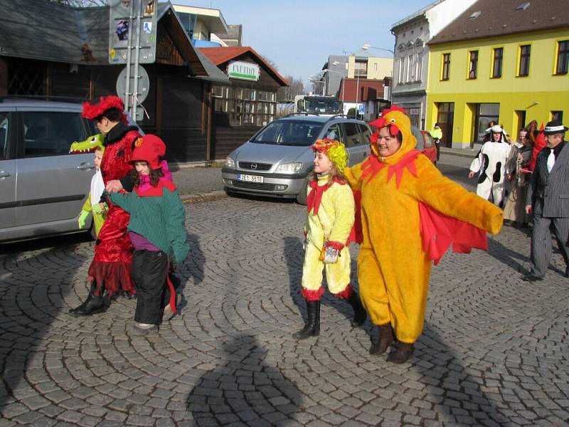 Masopust v Lanškrouně. 