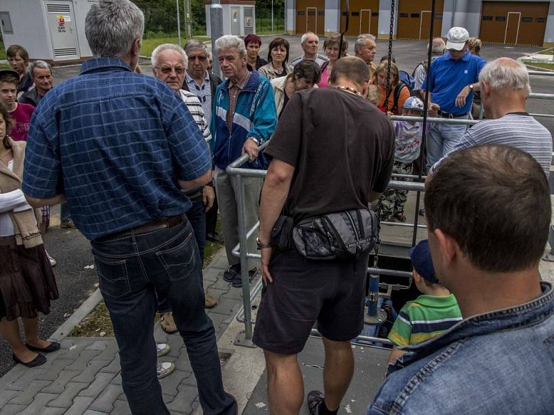 Z exkurze do nové čistírny odpadních vod v České Třebové.