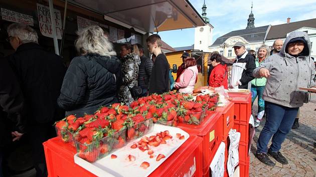 První trhy v Ústí nad Orlicí se povedly