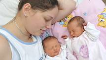 Viktorie a Valerie Beranovy se narodily 19. října Markétě a Janovi z Dolní Čermné. Viktorie je ve 20.23 potěšila hmotností 2,54 kg a Valerie ve 20.25 hmotností 2,36 kg.
