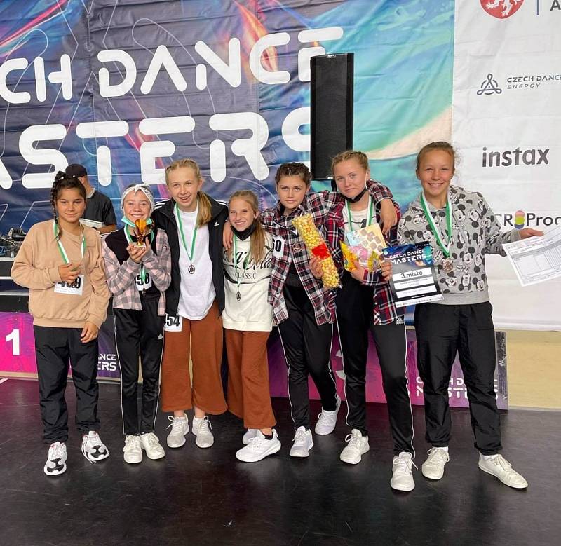 Taneční škola Česká Třebová bojovala na soutěži v Praze.