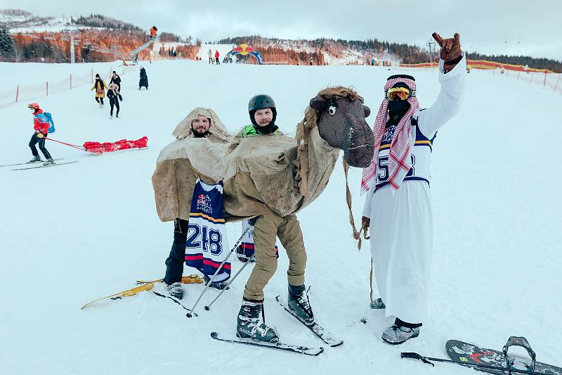 V sobotu 22. ledna se na Dolní Moravě sešli lyžaři a snowboardisté na závod Red Bull Homerun.