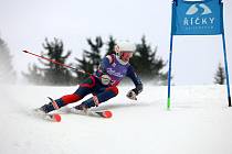 Závod alpského lyžování ovládl o víkendu Říčky v Orlických horách