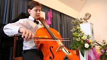 Heranova violoncellová soutěž - zahájení a úvodní den.