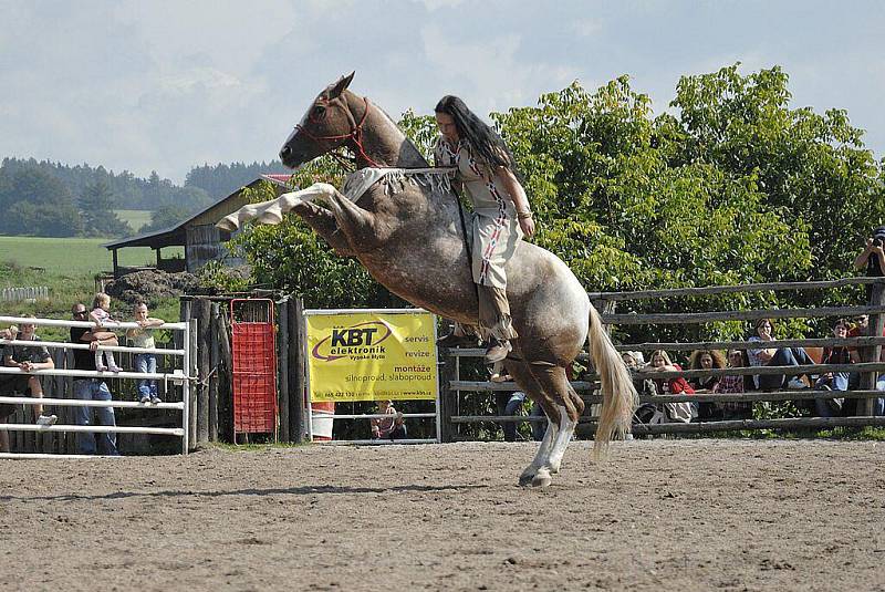 Rodeo v Libchavách.