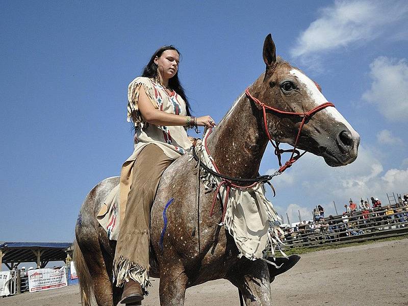 Rodeo v Libchavách.