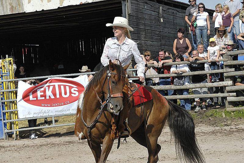 Rodeo v Libchavách.