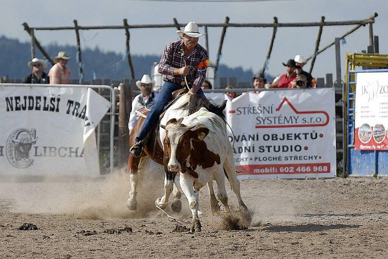 Rodeo v Libchavách.