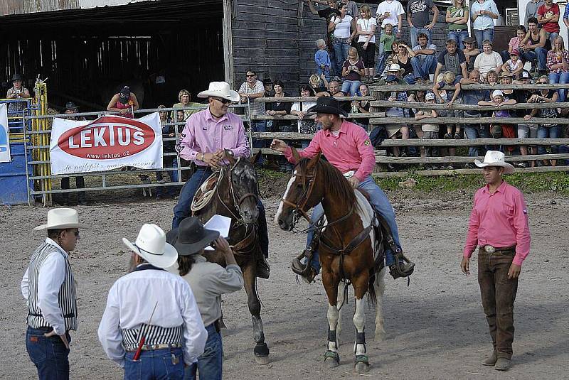 Rodeo v Libchavách.